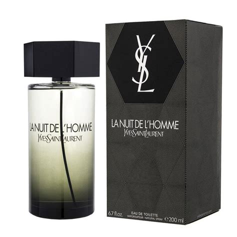 ysl la nuit vs l'homme|la nuit de l'homme 200ml.